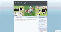 Desktop Screenshot of annestocumagility.wordpress.com