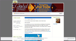 Desktop Screenshot of globalgoods.wordpress.com