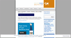 Desktop Screenshot of escpeapalumni.wordpress.com