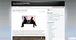 Desktop Screenshot of concernedcitizenblog.wordpress.com