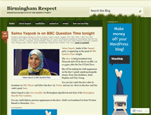 Tablet Screenshot of birminghamrespect.wordpress.com