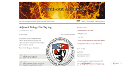 Desktop Screenshot of burntoutadjunct.wordpress.com