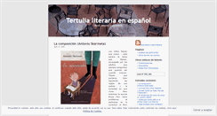 Desktop Screenshot of litertulia.wordpress.com