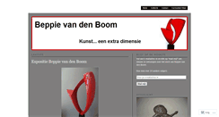 Desktop Screenshot of beppievandenboom.wordpress.com