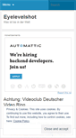 Mobile Screenshot of eyelevelshot.wordpress.com