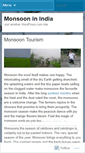 Mobile Screenshot of monsooninindia.wordpress.com