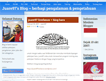 Tablet Screenshot of juare97.wordpress.com