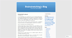 Desktop Screenshot of brainstretching.wordpress.com