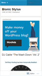 Mobile Screenshot of bionicstylus.wordpress.com