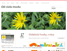 Tablet Screenshot of odvsehotrochu.wordpress.com
