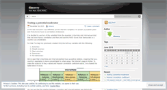 Desktop Screenshot of dimorry.wordpress.com