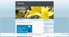 Desktop Screenshot of markatmcla.wordpress.com