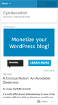 Mobile Screenshot of cyndacation.wordpress.com