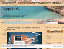 Tablet Screenshot of happyshelly.wordpress.com