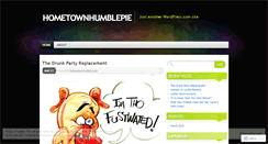 Desktop Screenshot of hometownhumblepie.wordpress.com