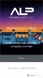 Mobile Screenshot of animationlights.wordpress.com