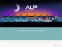 Tablet Screenshot of animationlights.wordpress.com