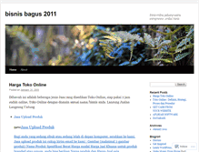 Tablet Screenshot of bisnisbagus2011.wordpress.com