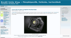 Desktop Screenshot of fenykepezo.wordpress.com