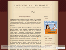 Tablet Screenshot of mygrancanaria.wordpress.com