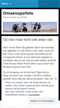 Mobile Screenshot of opaenomafiets.wordpress.com