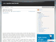 Tablet Screenshot of coszzupelnieinnejbeczki.wordpress.com