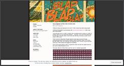 Desktop Screenshot of blapblapblap.wordpress.com