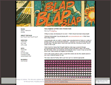 Tablet Screenshot of blapblapblap.wordpress.com