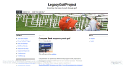 Desktop Screenshot of legacygolfmyblog.wordpress.com