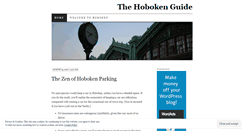 Desktop Screenshot of hobokenguide.wordpress.com