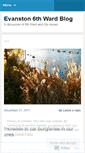 Mobile Screenshot of evanston6th.wordpress.com