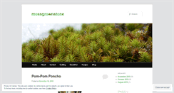 Desktop Screenshot of mossgrownstone.wordpress.com