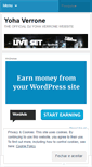 Mobile Screenshot of djyohaverrone.wordpress.com