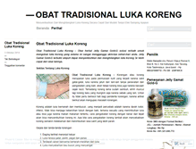 Tablet Screenshot of obattradisionallukakoreng.wordpress.com