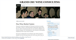 Desktop Screenshot of grandcruwc.wordpress.com