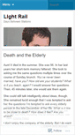 Mobile Screenshot of lightrailblog.wordpress.com