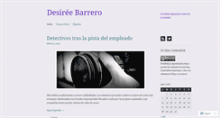 Desktop Screenshot of desireebarrero.wordpress.com