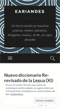 Mobile Screenshot of eariandes.wordpress.com
