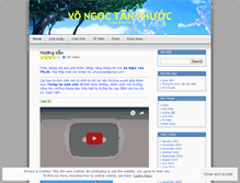 Tablet Screenshot of nguoiban.wordpress.com