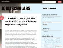 Tablet Screenshot of jodiescholars.wordpress.com