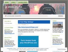 Tablet Screenshot of legrandvillage.wordpress.com