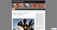Desktop Screenshot of brokenbeautiful.wordpress.com