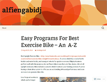 Tablet Screenshot of alfiengabidj.wordpress.com