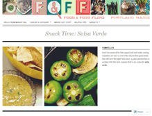 Tablet Screenshot of foodfotofling.wordpress.com