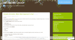 Desktop Screenshot of dreamgroup.wordpress.com