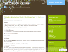 Tablet Screenshot of dreamgroup.wordpress.com