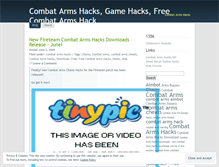 Tablet Screenshot of freecombatarmshacks.wordpress.com