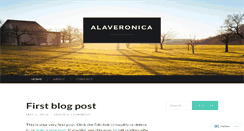 Desktop Screenshot of alaveronica.wordpress.com