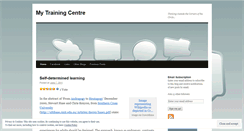 Desktop Screenshot of mytrainingcentre.wordpress.com