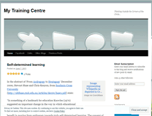 Tablet Screenshot of mytrainingcentre.wordpress.com